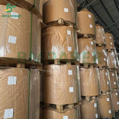 40g سیلیکون پوشانده شده کاغذ پخت و پز رول ورق سفید قهوه ای رنگ
