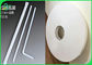 28gsm 60gsm 120gsm مواد غذایی درجه سفید کرافت خط رول کاغذ برای ساخت لوله های نی با 14mm 15mm 27mm