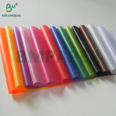 24gm کاغذ شیشه ای رنگ سفید شده برای فنجان های پخت و پز 750 x 1000 میلی متر