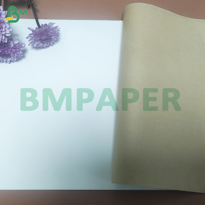 60/120 gsm پالپ چوبی قابل چاپ سخت بودن بالا کاغذ کاه رول