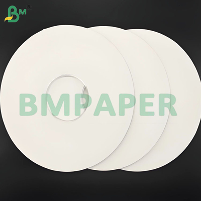 22-53mm مواد غذایی سفید بسته بندی کاه کاغذ کرفت رول قابل چاپ