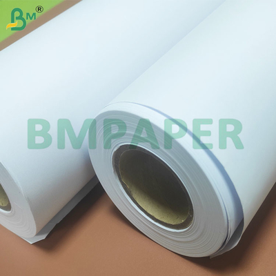90 GSM 2-3 اینچ هسته سفید مهندسی نقشه کاغذ رول