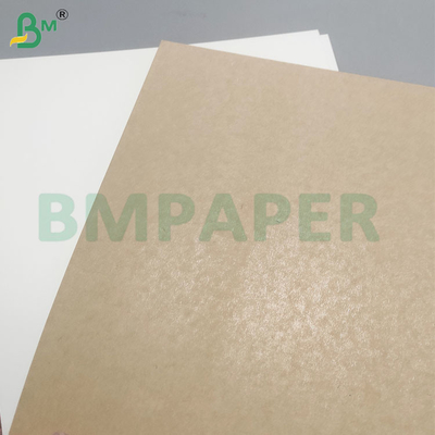 190gsm+15gsm ورق کاغذی قهوه ای ضد آب پوشش PE برای فنجان