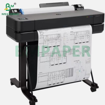 24 "x 150" CAD 20lbs Bond Inkjet Wide Format Plotter Paper برای نمودار 2 "CORE