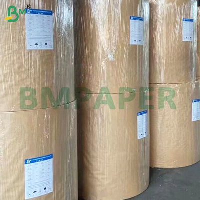 120gm رول های کاغذ کرافت قهوه ای برای بسته بندی پایدار