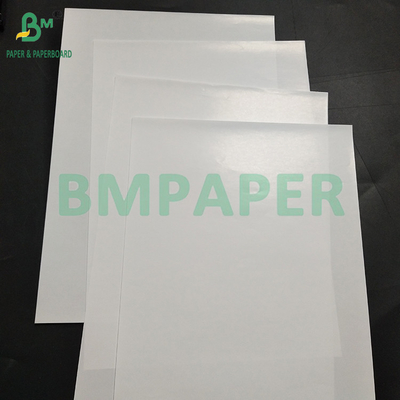 70gm 90gm C1S کاغذ پوشیده درخشان برای ساخت برچسب 50mm رول