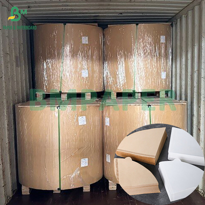 50 گرام 328 میلی متر 500 میلی متر سفید و قهوه ای قهوه فیلتر کاغذ رول درجه غذایی