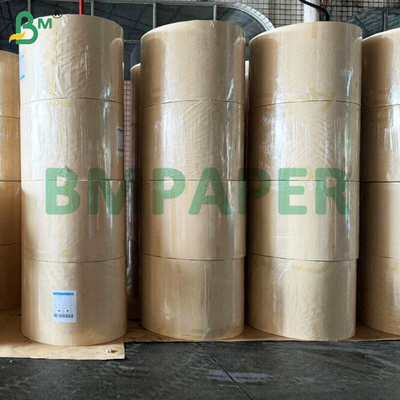 70gm یک طرف کاغذ برچسب پوشیده درخشنده قدرت مرطوب سفید بالا