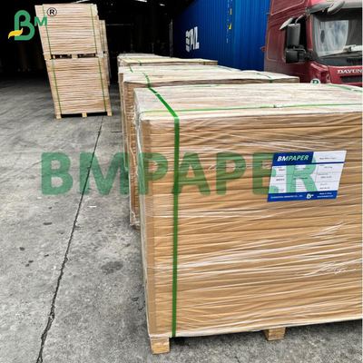 70gm یک طرف کاغذ برچسب پوشیده درخشنده قدرت مرطوب سفید بالا