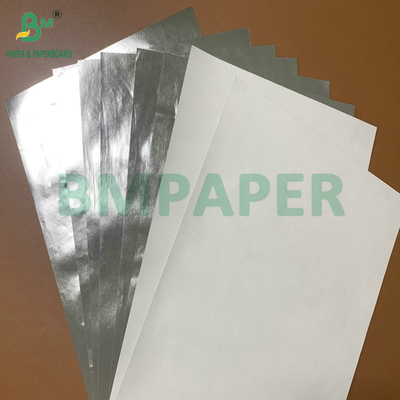 پوشش آلومینیوم سفید پشت 70gm کاغذ مقاوم در آب برای بطری شیشه ای آبجو
