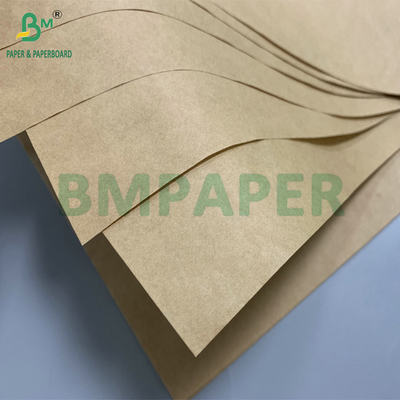 50 گرم 60 گرم کاغذ کرافت قهوه ای برای بسته بندی مواد غذایی و کیسه های کاغذی