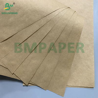 50 گرم 60 گرم کاغذ کرافت قهوه ای برای بسته بندی مواد غذایی و کیسه های کاغذی