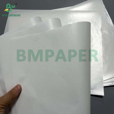 11 x 14 " 45g 50g پوشش 1 طرف MG کاغذ Kraft سفید برای بسته بندی نان