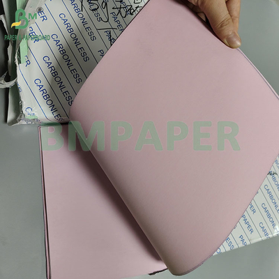48-80gm NCR Paper اندازه نامه کاغذ کپی بدون کربن 500 ورق در هر ریم 8.5 * 11 اینچ