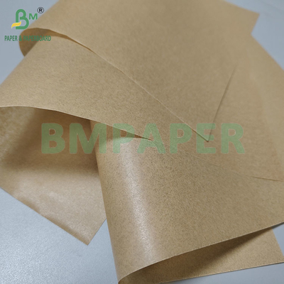 40gm مواد غذایی قهوه ای بادکنک پخت و پز کاغذ kraft جذب روغن