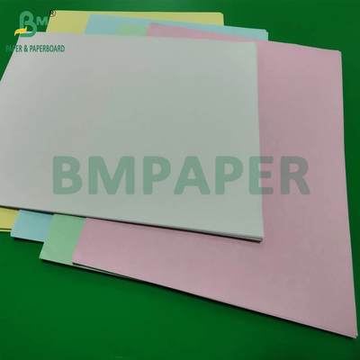 55gsm 60gsm کپی کربن بی سیم NCR کاغذ رول برای صورت حساب 19inch تصویر سیاه