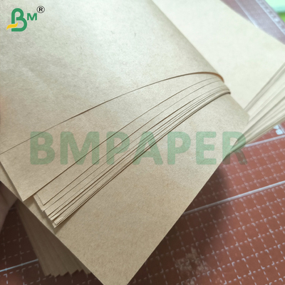 MF کیسه نیمه کششی کاغذ کرافت قهوه ای رنگ غیر سفید 80gm