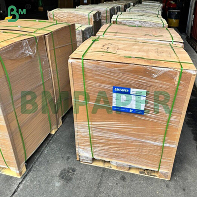 MF کیسه نیمه کششی کاغذ کرافت قهوه ای رنگ غیر سفید 80gm