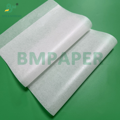 کاغذ پوشش سیلیکونی سفید دو طرفه 40gsm 60-150cm رول کاغذ ضد آب ضد چرب