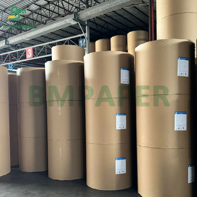 کاغذ پوشش سیلیکونی سفید دو طرفه 40gsm 60-150cm رول کاغذ ضد آب ضد چرب