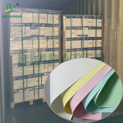 NCR 56G 60G 76G تصویر سیاه کاغذ کپی بدون کربن در رول در ورق در ریم