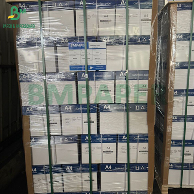 NCR 56G 60G 76G تصویر سیاه کاغذ کپی بدون کربن در رول در ورق در ریم