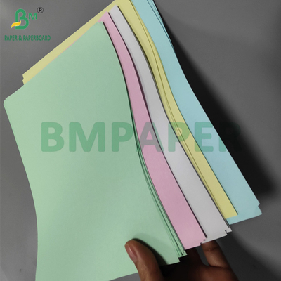 55gr 60gr CB CFB کاغذ کپی بدون کربن برای دریافت لایحه 61 x 86cm تصویر سیاه