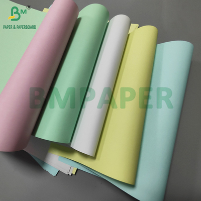 55gr 60gr CB CFB کاغذ کپی بدون کربن برای دریافت لایحه 61 x 86cm تصویر سیاه