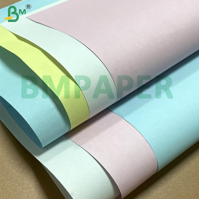 50gm 60gm رنگ های متعدد تصویر سیاه کاغذ غیر کربن 8.5 "* 11" برای دریافت فاکتورها