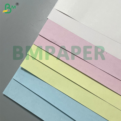50-120gsm تصویر شفاف پوشش داده شده بدون کربن NCR کپی کاغذ CB / CF / CFB رول برای فاکتورها و رسید های چاپ لایحه