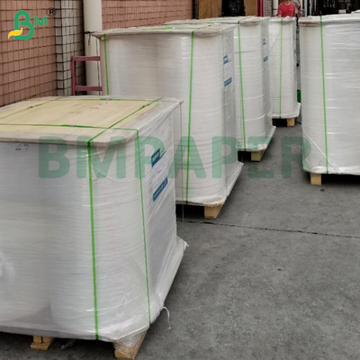 28gsm 27mm 30mm 34mm مواد غذایی درجه چاپی کاغذ بسته بندی کاه در رول بسته بندی جداگانه
