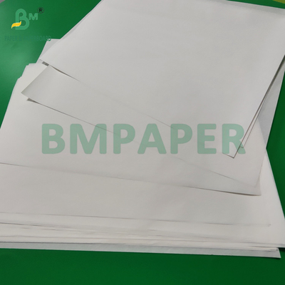 PFAS Free 35gsm 40gsm کیت 7 کاغذ ضد چرب سفید برای غذاهای سرخ شده 105 سانتی متر