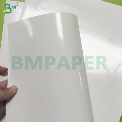 ورق های کاغذ کرفت سفید پوشانده شده با PET برای استفاده در اجاق 190gsm + 15gsm