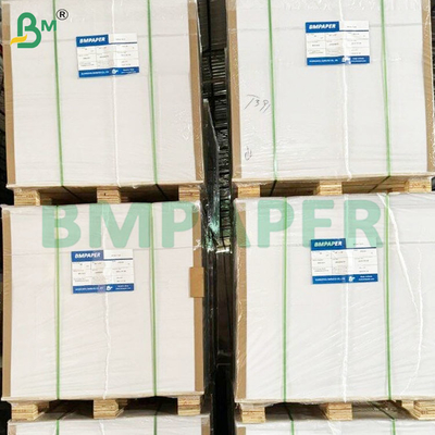 ورق های کاغذ کرفت سفید پوشانده شده با PET برای استفاده در اجاق 190gsm + 15gsm