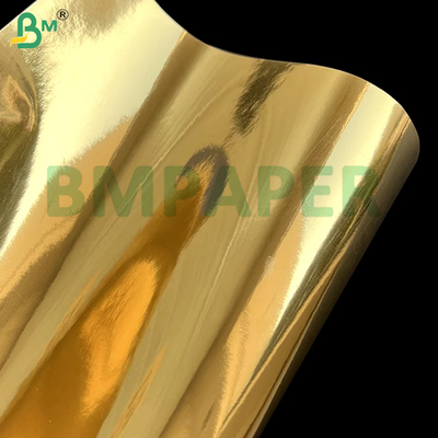مقاومت در برابر جمع شدن سفتی بالا نقره طلای فلزی 80gm 90gm برای جعبه هدیه بسته بندی لوکس