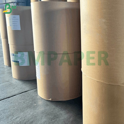 کاغذ پوشش حرارتی بدون BPA 55gm جامبو رول طبیعی / سفید بالا 790mm 860mm