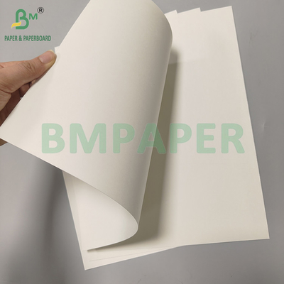 60gm 80gm مواد فیبر بالا Ultra High Tensile White Kraft Paper برای بسته بندی