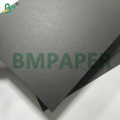مقوای خاکستری 100% بازیابی شده یک طرف خط مشکی تخته جامد