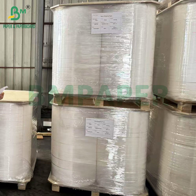 26grs رول های کاغذی سفید برای بسته بندی یکبار مصرف