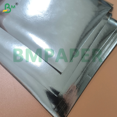 کاغذ برچسب آبجو نقره ای فلزی برای بطری ها و قوطی ها