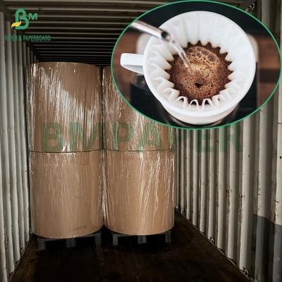 کاغذ فیلتر قهوه با روکش کرپ، 20 گرم، 25 گرم، 33 گرم، 50 گرم، درجه غذایی