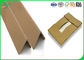 عملکرد عالی 0.6mm 0.8mm 0.9mm Brown Color Solid Board Sheets برای بسته بندی