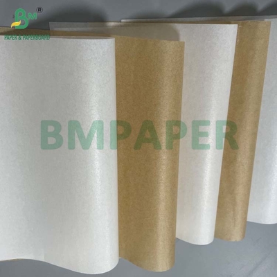 30GSM 35GSM Bleached Unbleached Greaseproof Silicone Coated Baking Paper