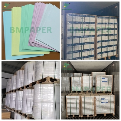 75GSM Paper NCR Autocopiante کاغذ بدون کربن برای فاکتور فروش مستمر