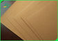 400gsm 450gsm 100٪ مواد جامد Virgin Solid Strong کاغذ قهوه ای کرافت برای Hangbags