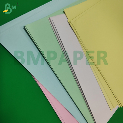 75 گرم 80 گرم NCR CB CFB CF کاغذ بدون کربن 8 1/2 X 11 اینچ تصویر سیاه