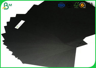 FSC گواهینامه 120g - 400g کارت کاغذی رول / Uncoated Board Card Black Card برای چاپ نام کارت ها
