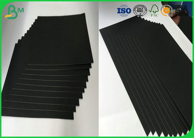 FSC گواهینامه 120g - 400g کارت کاغذی رول / Uncoated Board Card Black Card برای چاپ نام کارت ها