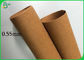 فیبر طبیعی پالپ 0.55mm پارچه قابل شستشو کاغذ کرافت برای ساخت کیسه
