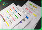 کاغذ 60 گرم کاغذ نوشیدنی رنگارنگ با مواد غذایی مناسب چاپ جوهر